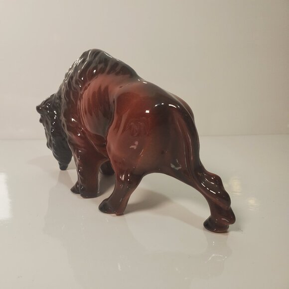 Vintage Bison Figurine - Picture 5 of 9